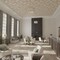 Ekena Millwork 66 56W x 66 56H x 38T Large Cameron Decorative Fretwork Wood Ceiling Panels, Hickory CELW67X67X0375CAMHI - alternate 9